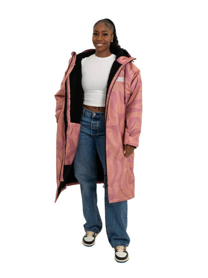 Beachbum Coral Collection Brobe Changing Robe in Coral Pink