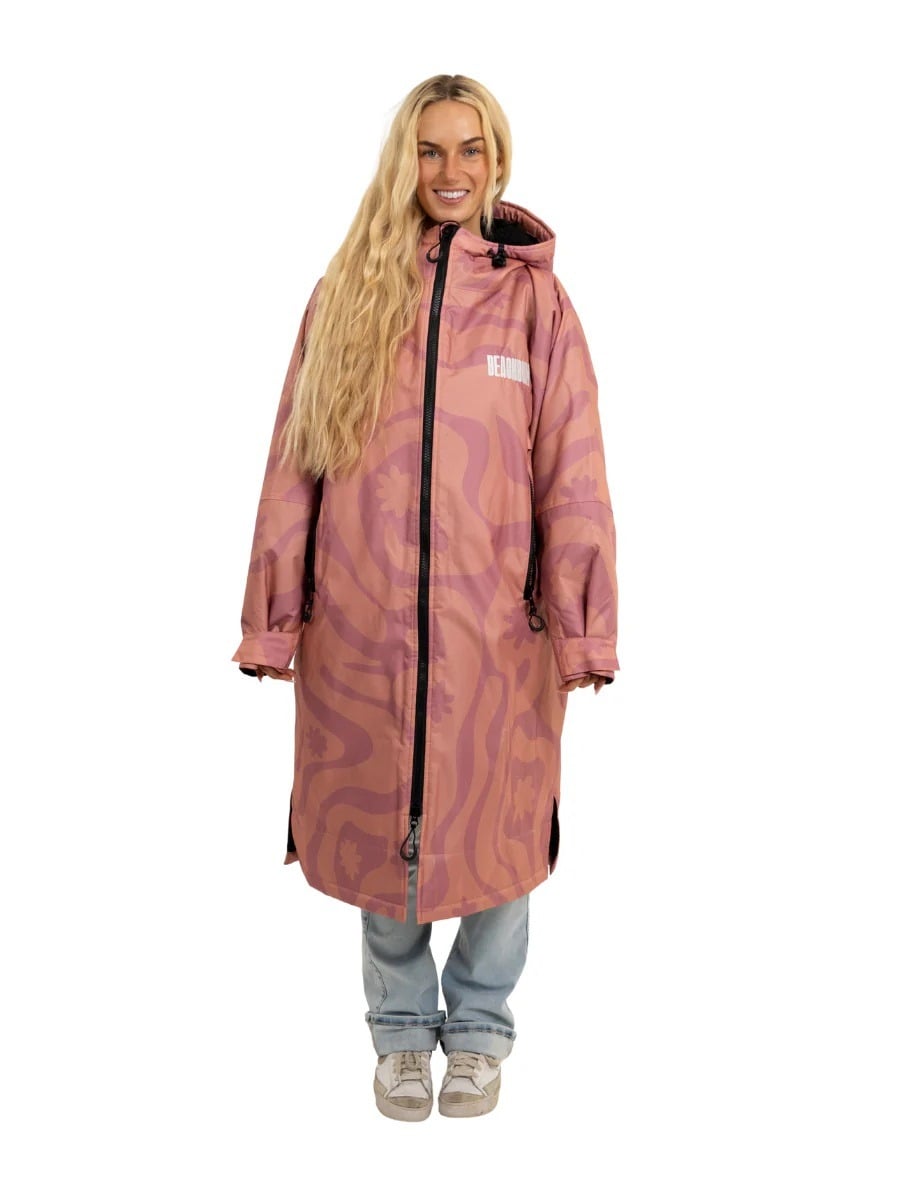 Beachbum Brobe Changing Robe - Coral Pink
