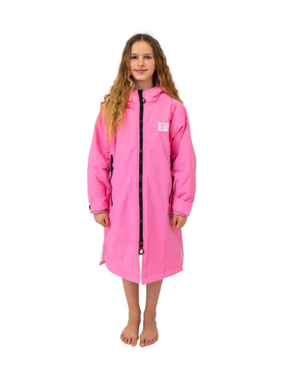 Beachbum Brobe Kids Changing Robe in Cosmo Pink