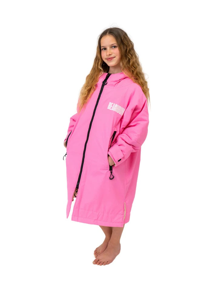 Beachbum Brobe Kids Changing Robe - Cosmo Pink