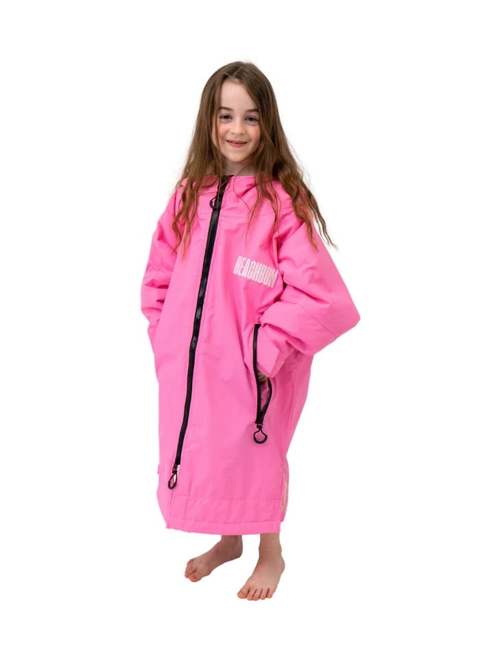 Beachbum Brobe Kids Changing Robe - Cosmo Pink