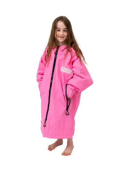 Beachbum Brobe Kids Changing Robe - Cosmo Pink