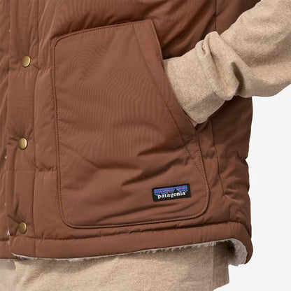 Patagonia Men's Reversible Bivy Down Vest - Moose Brown