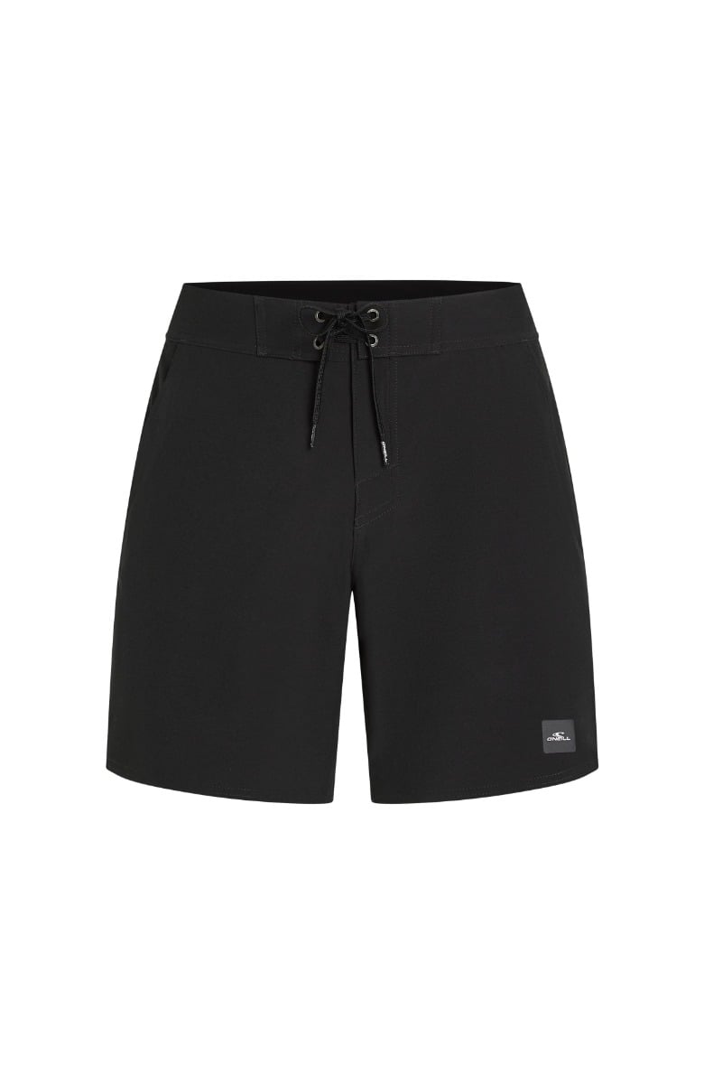 O'Neill Solid 17" Mens Boardshorts - Black Out