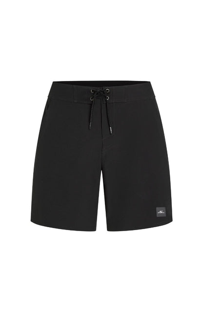 O'Neill Solid 17" Mens Boardshorts - Black Out