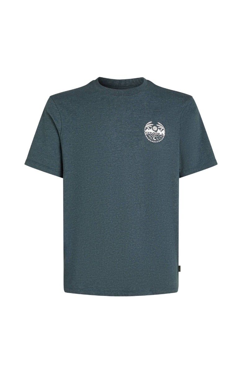 O'Neill Back Print Mens T-Shirt - Alma Steel Melange