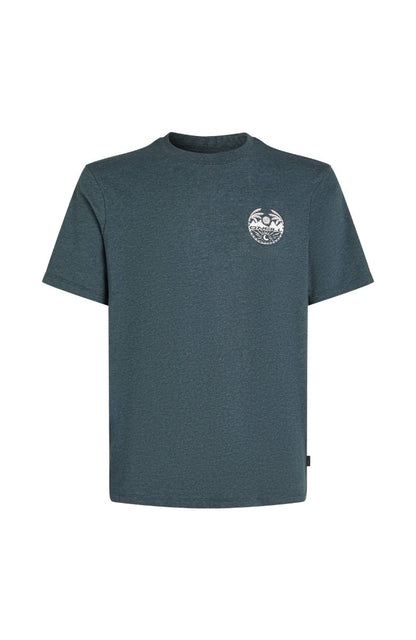 O'Neill Back Print Mens T-Shirt - Alma Steel Melange