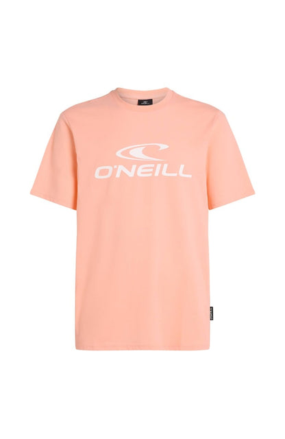 O'Neill Logo Mens T-Shirt - Coral Pop