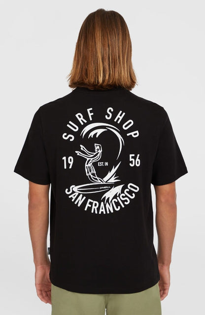 O'Neill O'Riginals Surf Shop T-Shirt - Black Out