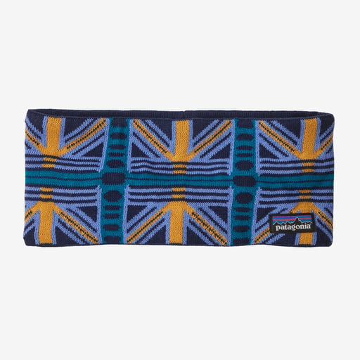 Patagonia Powder Town Headband in Snow Beam: Pale Periwinkle