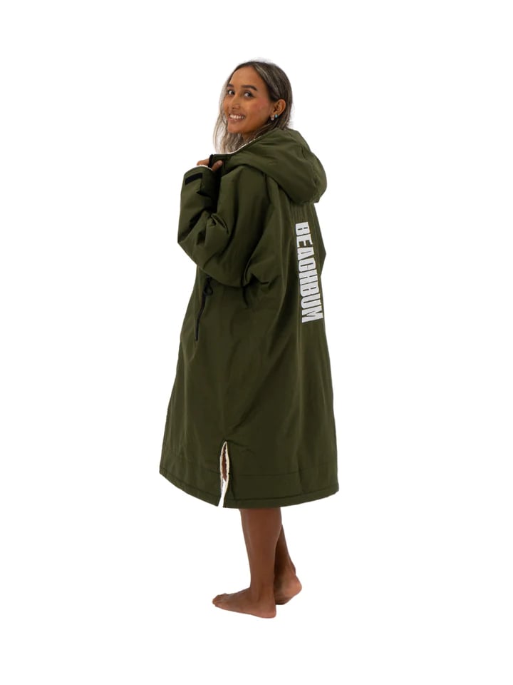 Beachbum Brobe Changing Robe - Olive Green