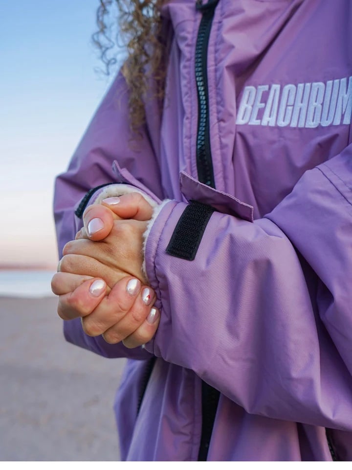 Beachbum Brobe Changing Robe - Lilac