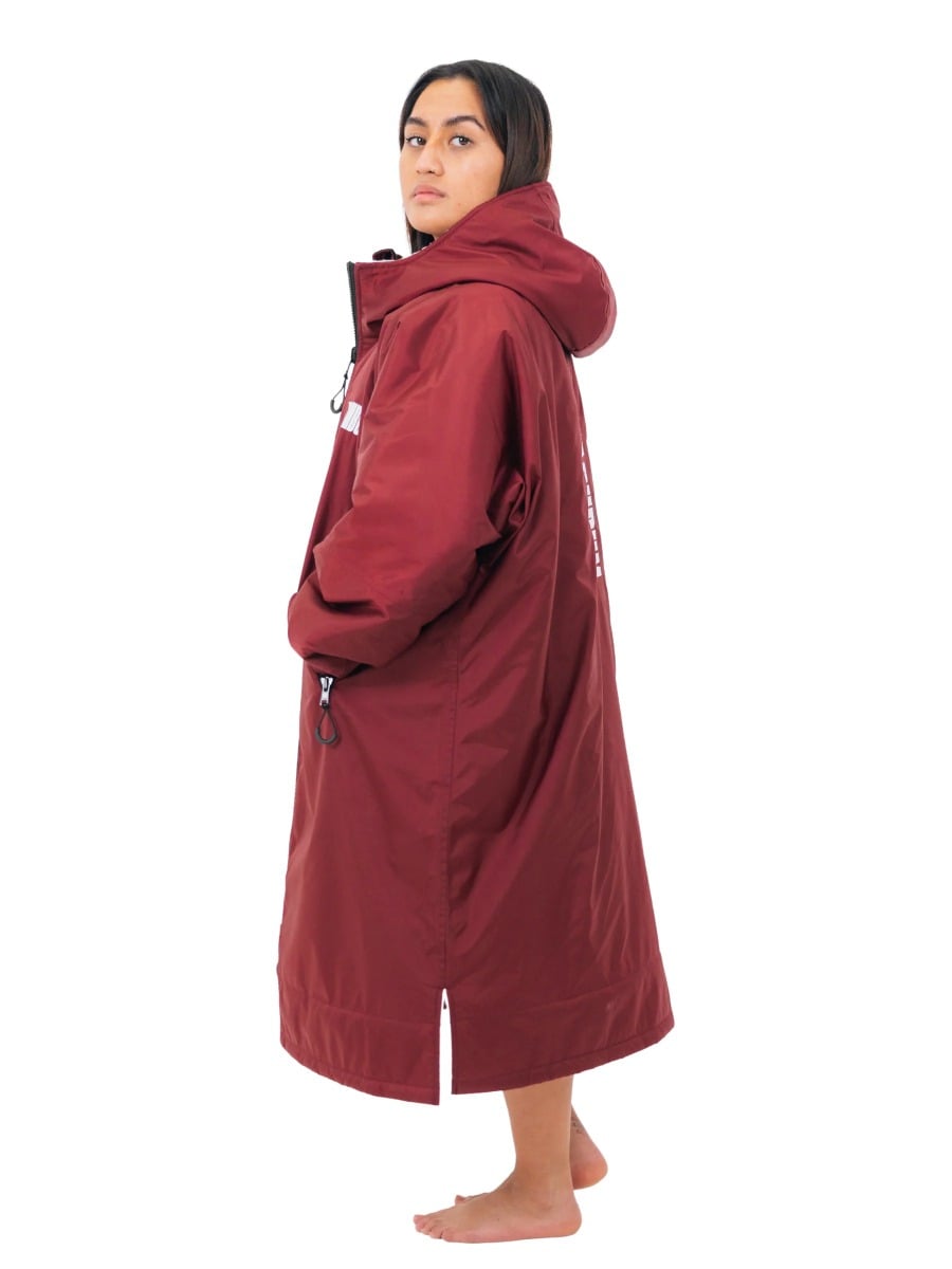 Beachbum Brobe Changing Robe - Rich Burgundy