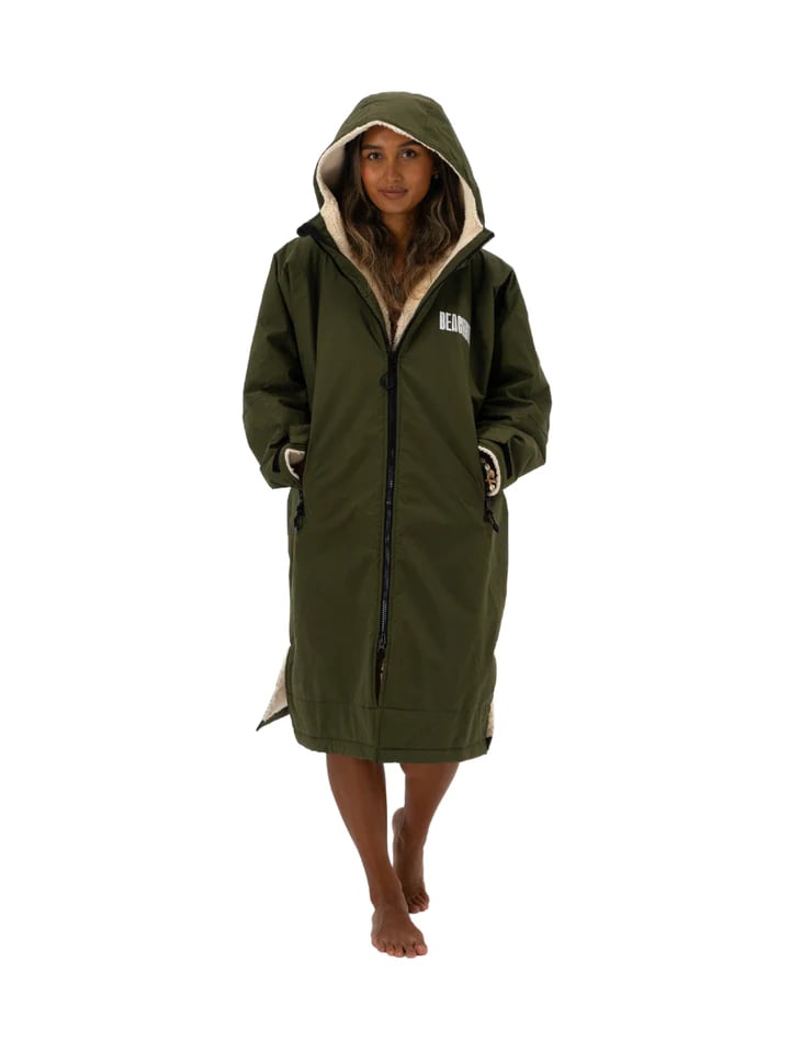 Beachbum Brobe Changing Robe - Olive Green
