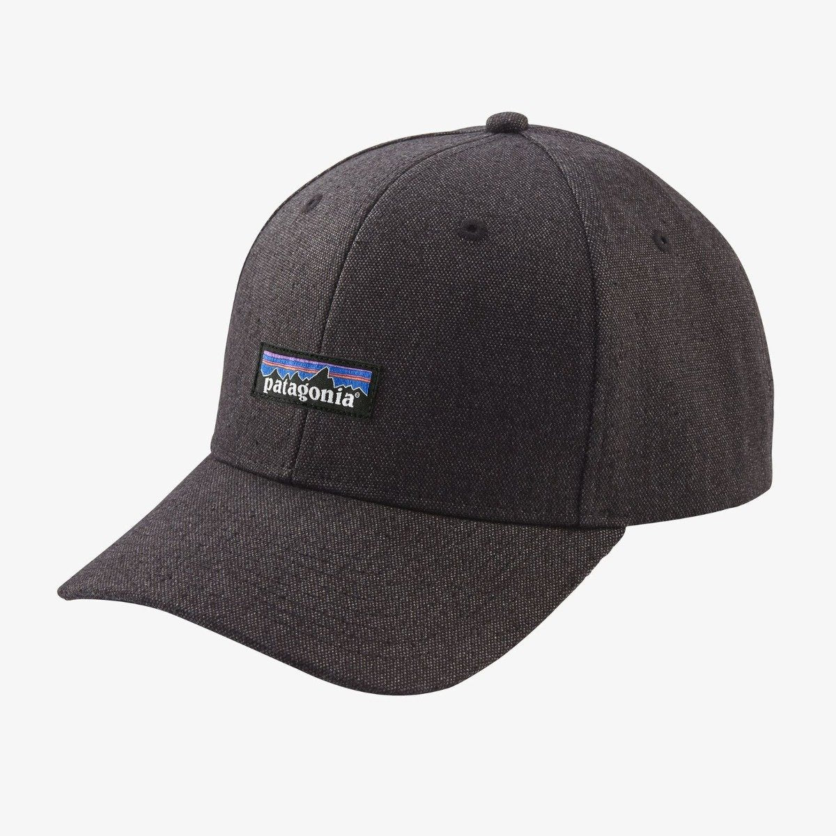 Patagonia P-6 Logo Tin Shed Hat - Ink Black