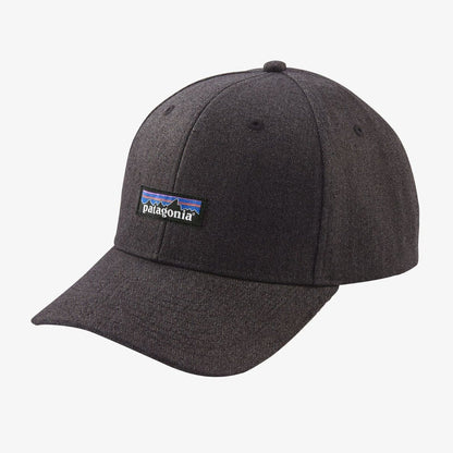 Patagonia P-6 Logo Tin Shed Hat - Ink Black