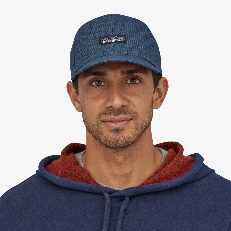 Patagonia P-6 Logo Tin Shed Hat - Stone Blue