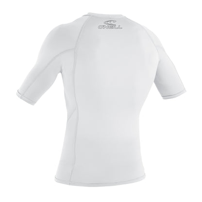 O'Neill Basic Skins S/S UV0+ Sun Shirt - White - Back