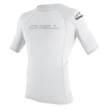O'Neill Basic Skins S/S UV0+ Sun Shirt - White  - Front