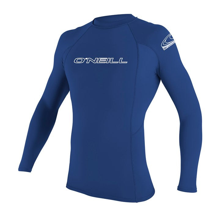 O'Neill Mens Basic Skins Long Sleeve Rash Vest