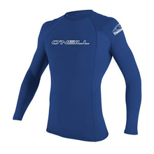 O'Neill Mens Basic Skins Long Sleeve Rash Vest