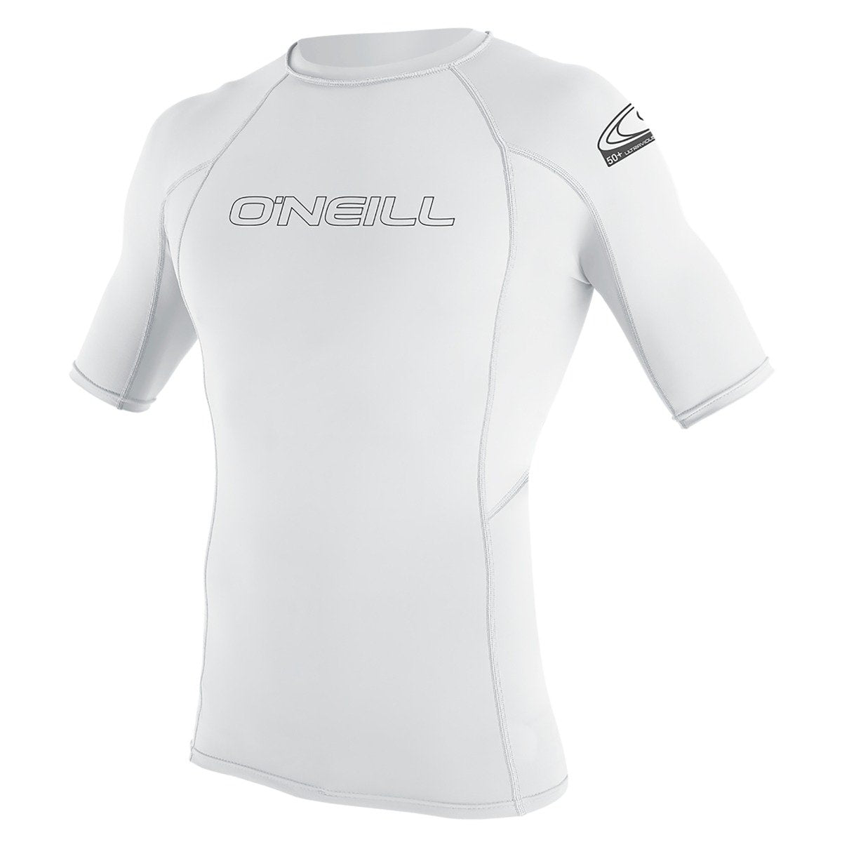	
O'Neill Youth Basic Skins Short Sleeve Rash Vest - White