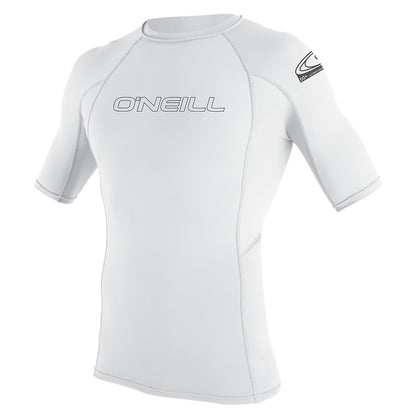 	
O'Neill Youth Basic Skins Short Sleeve Rash Vest - White