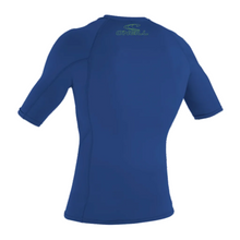 O'Neill Youth Basic Skins Short Sleeve Rash Vest - Pacific