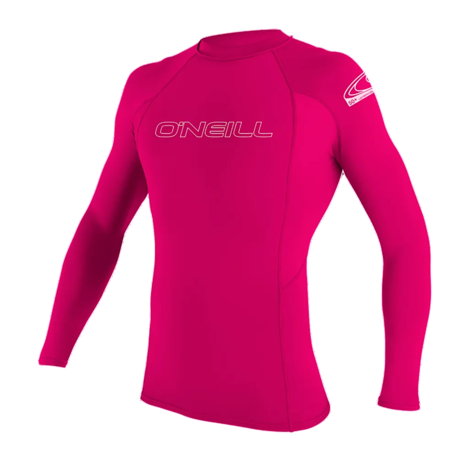 O'Neill Youth Basic Skins Long Sleeve Rash Vest (Age 12) SAMPLE - Watermelon