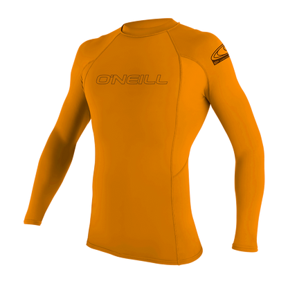 O'Neill Basic Skins Youth Long Sleeve Sun Tee Shirt - Blaze - Front