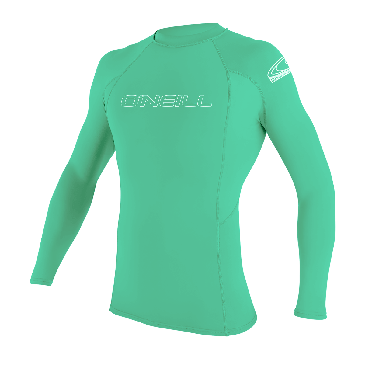 O'Neill Youth Basic Skins Long Sleeve Rash Vest 2021 - Light Aqua