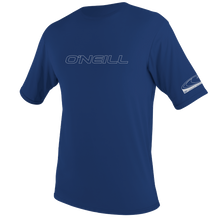 O'Neill Basic Skins Mens Sun Tee Shirt - Navy - Front
