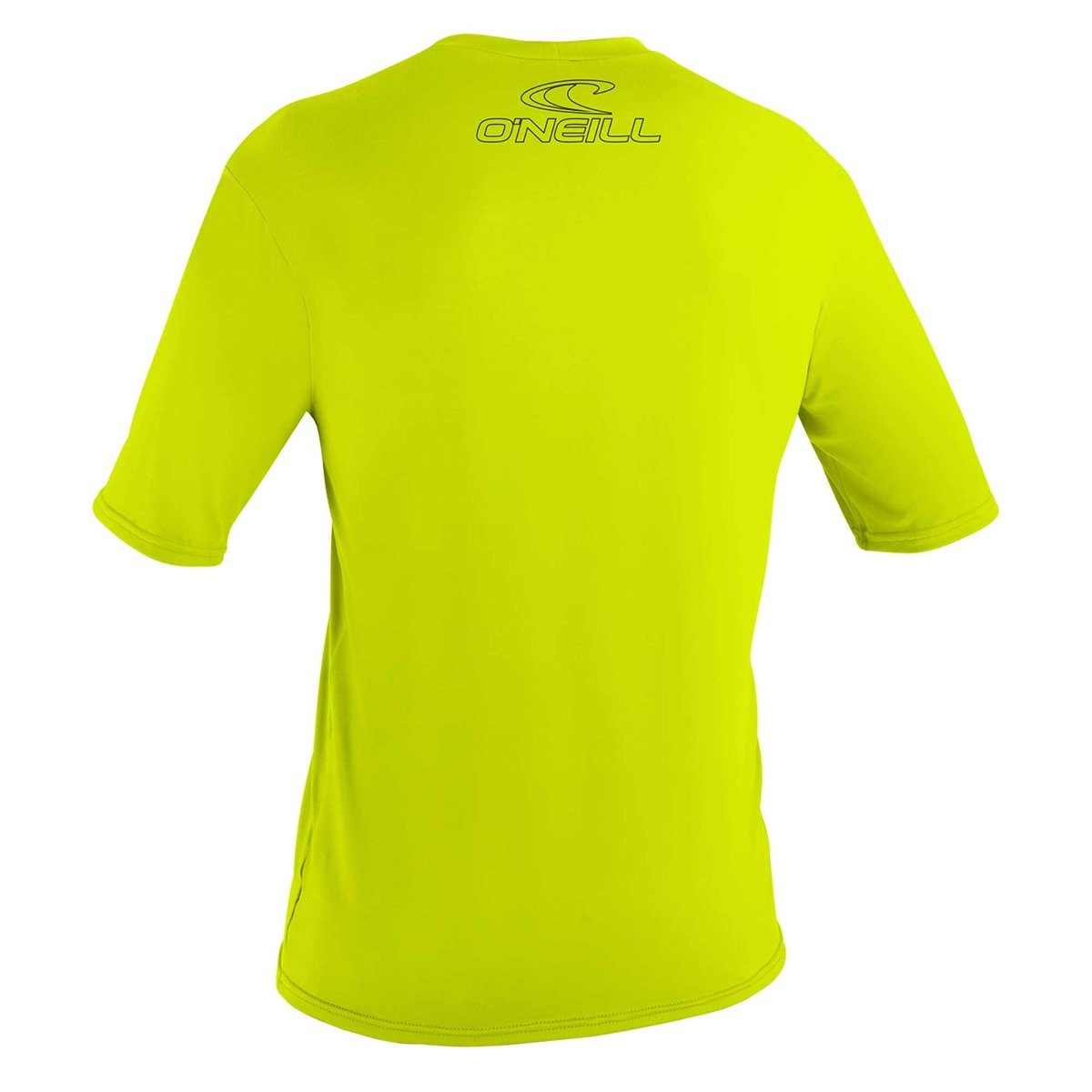 O'Neill Basic Skins mens Sun Tee Shirt - Lime - Back
