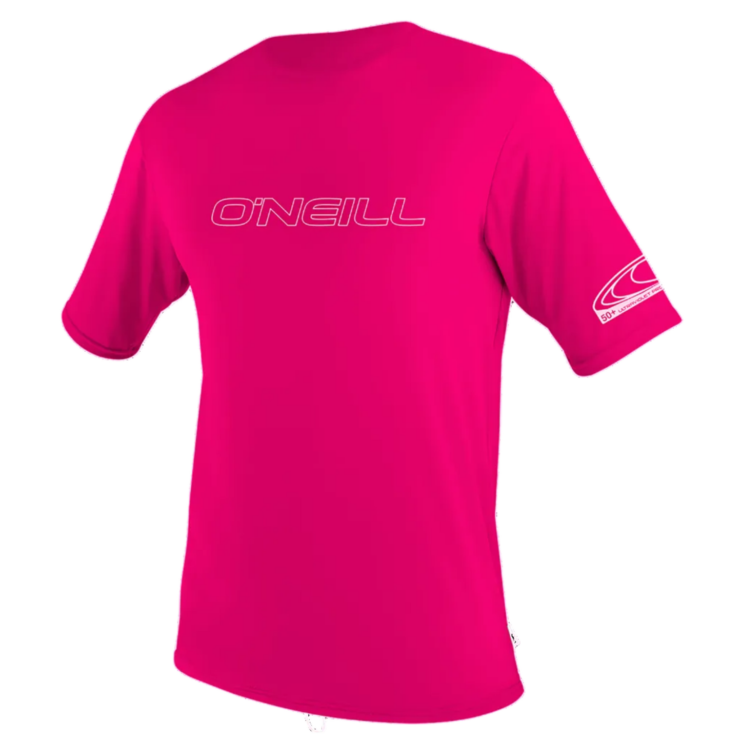 O'Neill Youth Basic Skins Short Sleeve Rash Tee (Age 12) SAMPLE - Watermelon