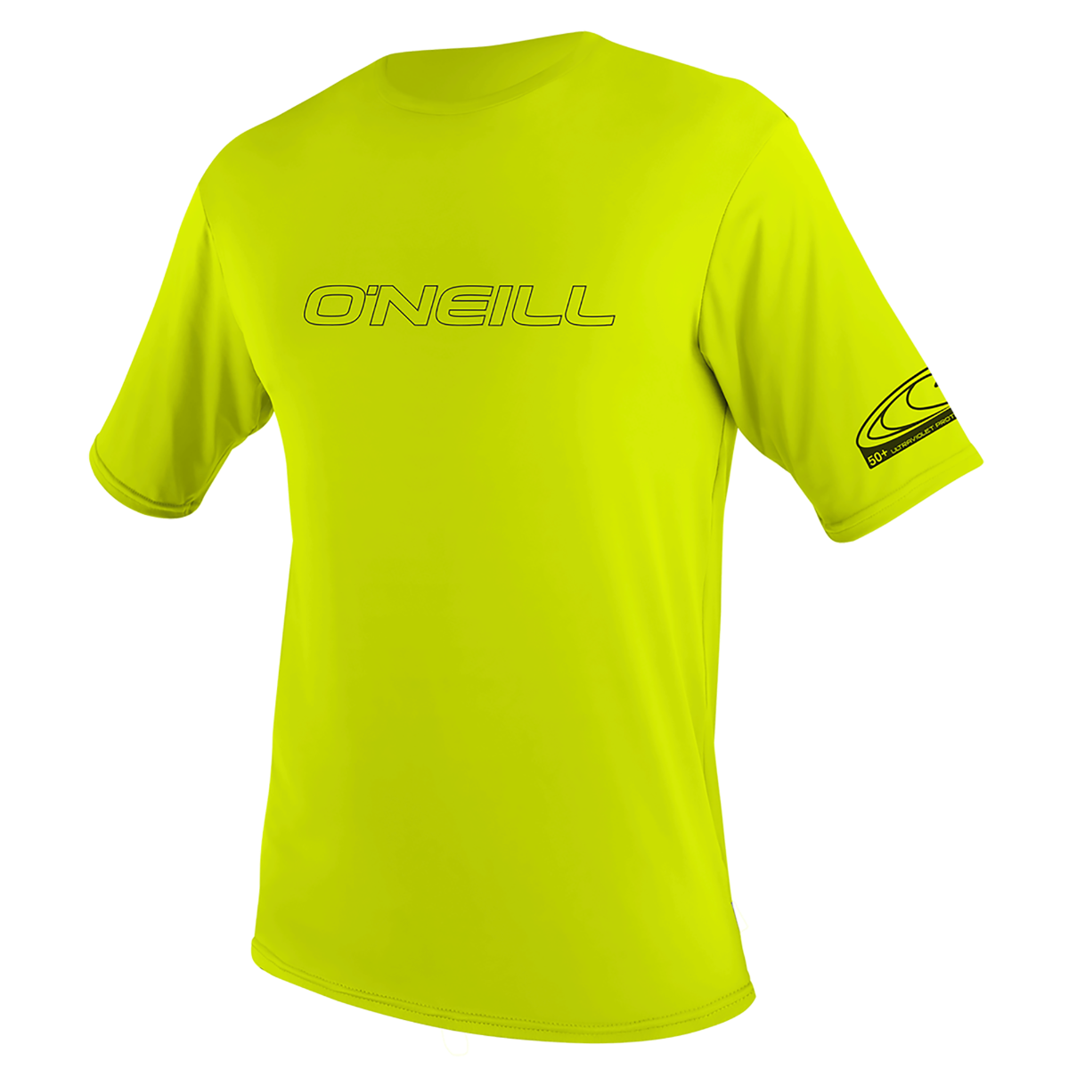 O'Neill Basic Skins Youth Short Sleeve Sun Tee Shirt - Lime - Front