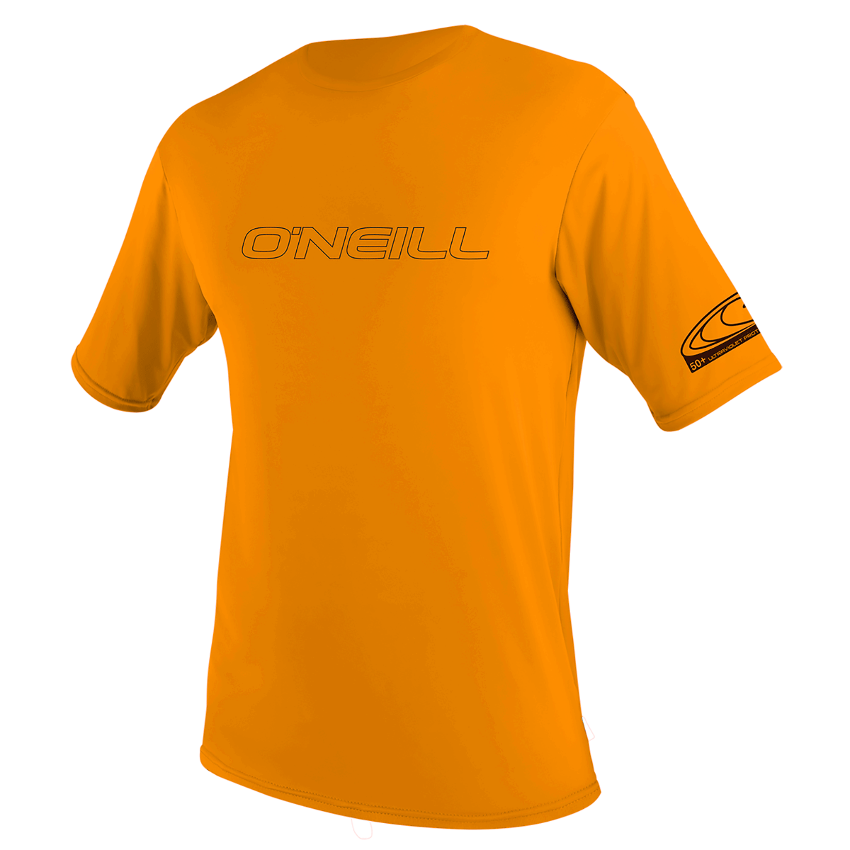 O'Neill Basic Skins Youth Short Sleeve Sun Tee Shirt - Blaze Orange - front