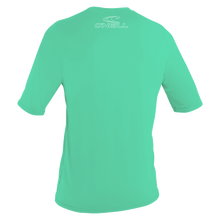 O'Neill Youth Basic Skins Short Sleeve Sun Shirt  2021 - Light Aqua - Back