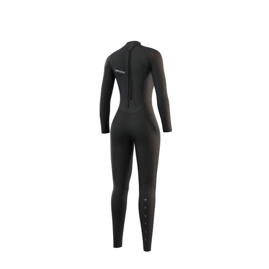 Mystic Star 3/2mm Womens Back Zip Wetsuit - Black