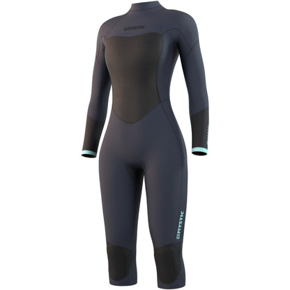 Mystic Brand 3/2mm Womens Long Arm Short Leg Wetsuit - Night Blue