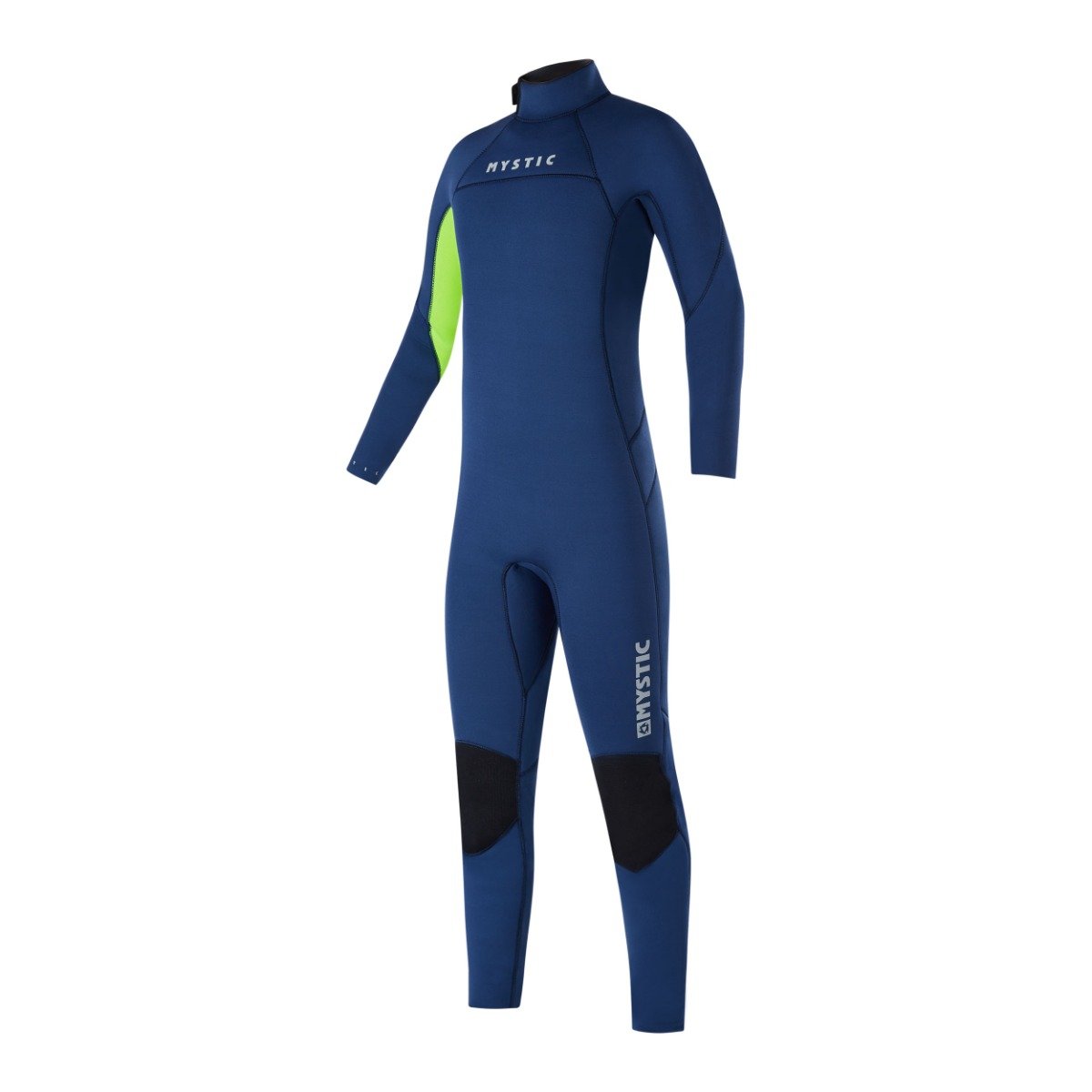 Mystic Star 5/4m Junior Back Zip Winter Wetsuit in Night Blue