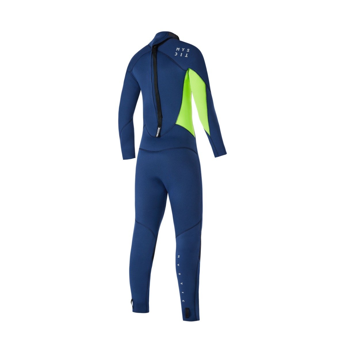 Mystic Star 5/4m Junior Back Zip Winter Wetsuit in Night Blue
