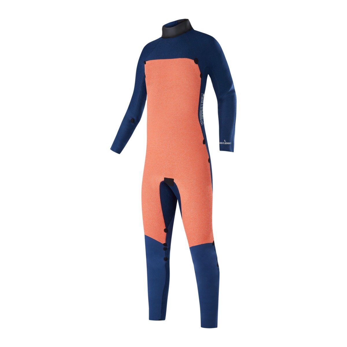 Mystic Star 5/4m Junior Back Zip Winter Wetsuit in Night Blue