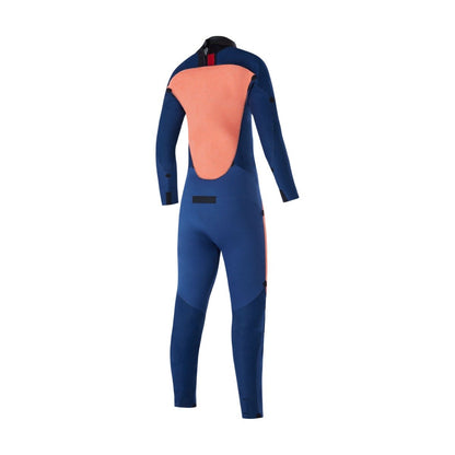 Mystic Star 5/4m Junior Back Zip Winter Wetsuit in Night Blue