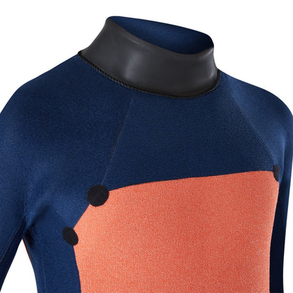 Mystic Star 5/4m Junior Back Zip Winter Wetsuit in Night Blue