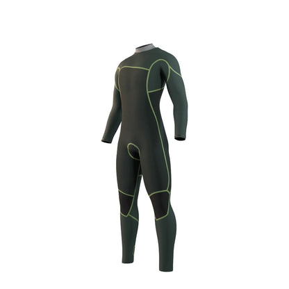 Mystic Evolve Mens 4/3mm Chest Zip Wetsuit 2025 - Black