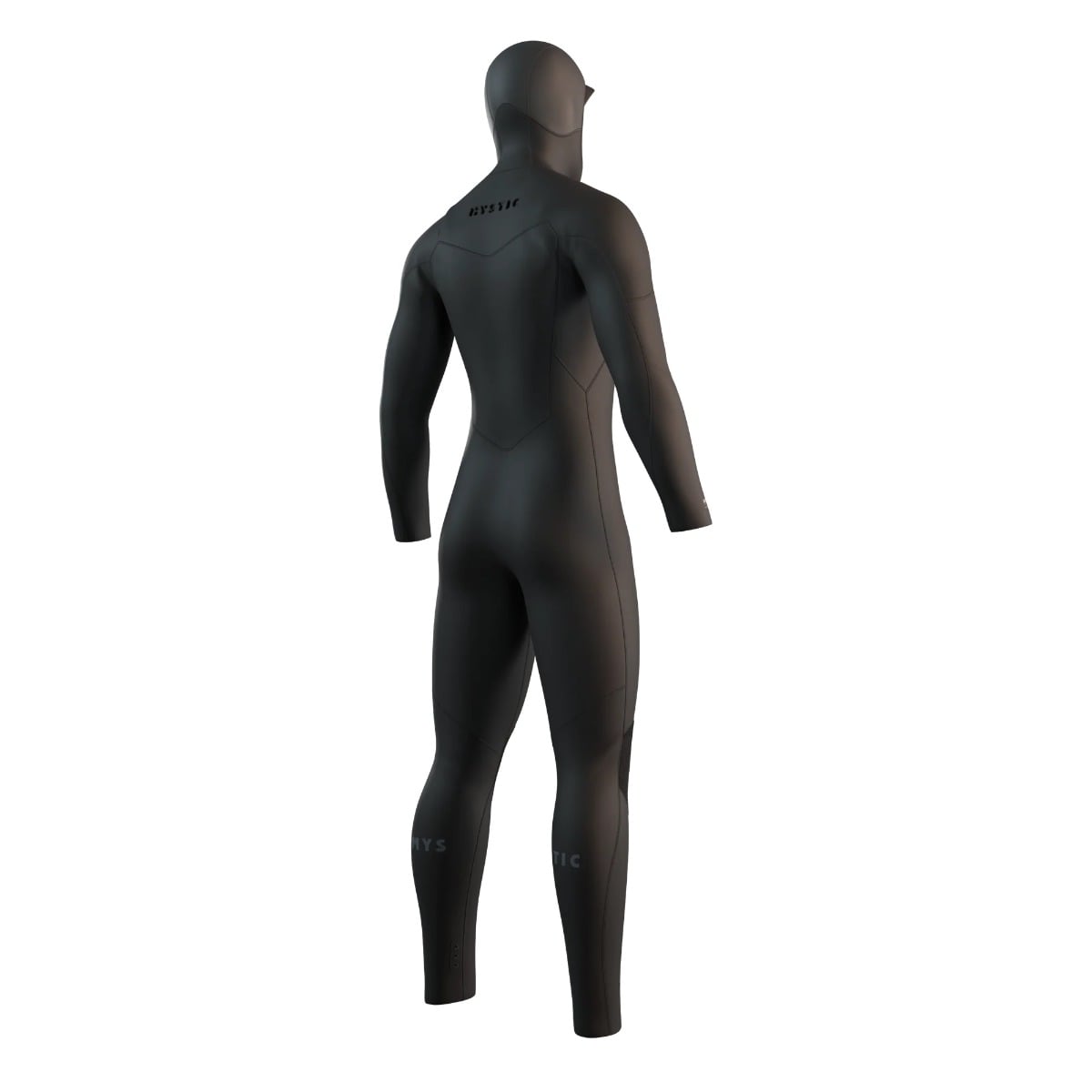Mystic Motion Hooded Mens 5/3mm Chest Zip Winter Wetsuit 2025 - Black