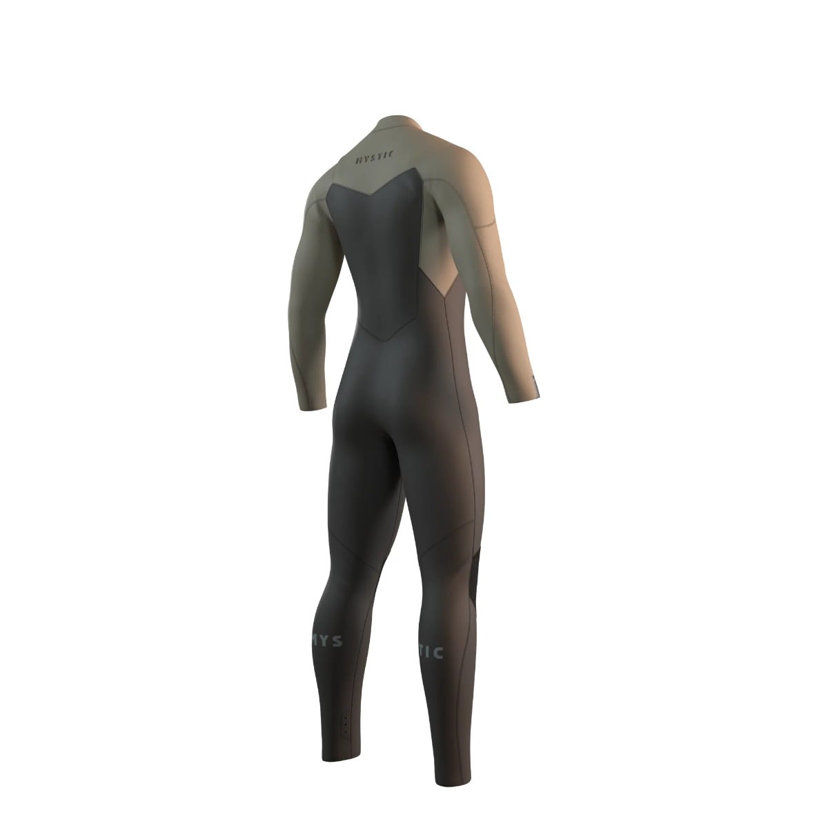 Mystic Motion Mens 5/3mm Chest Zip Winter Wetsuit 2025 - Truffle