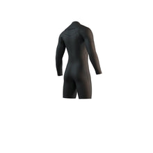 Mystic Motion Mens Longarm 3/2mm Chest Zip Shorty 2025 - Black