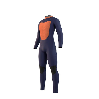 Mystic Star Mens 4/3mm Back Zip Wetsuit 2025 - Dark Olive
