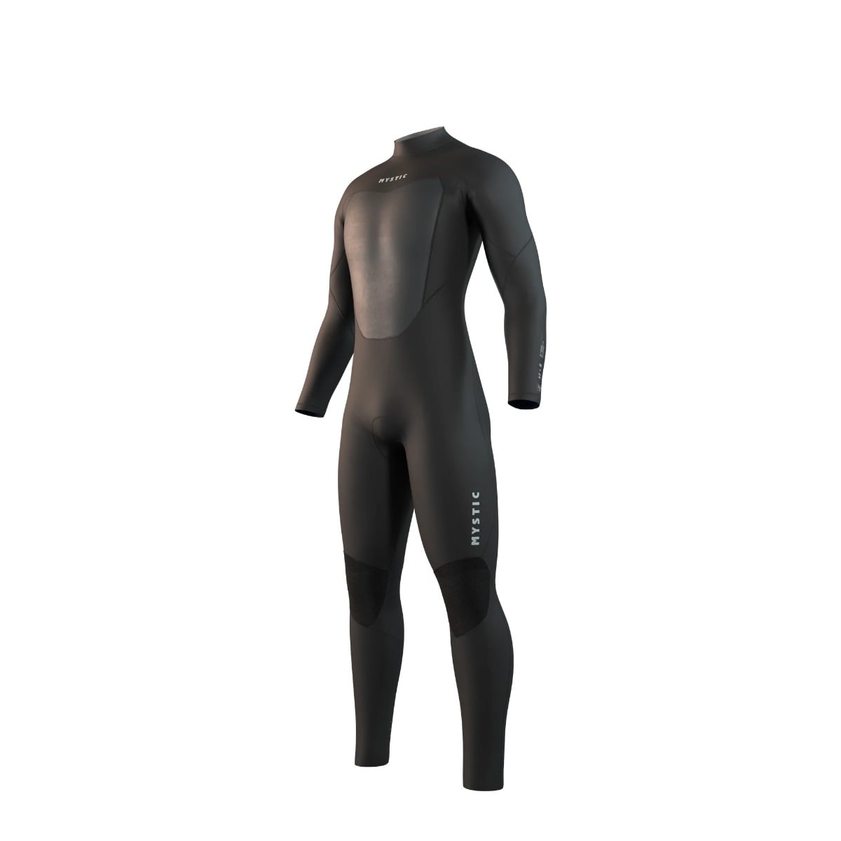 Mystic Star Mens 4/3mm Back Zip Wetsuit in Black
